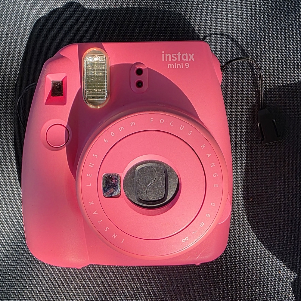 Instax Mini 9 Pink Instant Camera